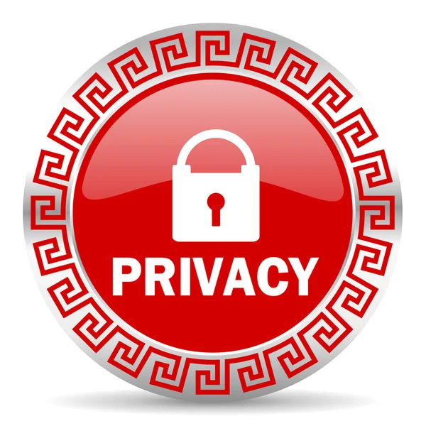 Privacy icon — Stock Photo, Image