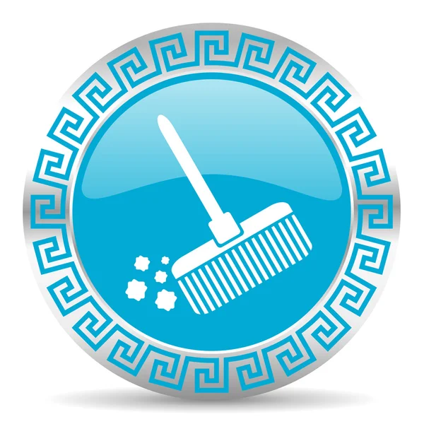 Broom icon — Stock Photo, Image