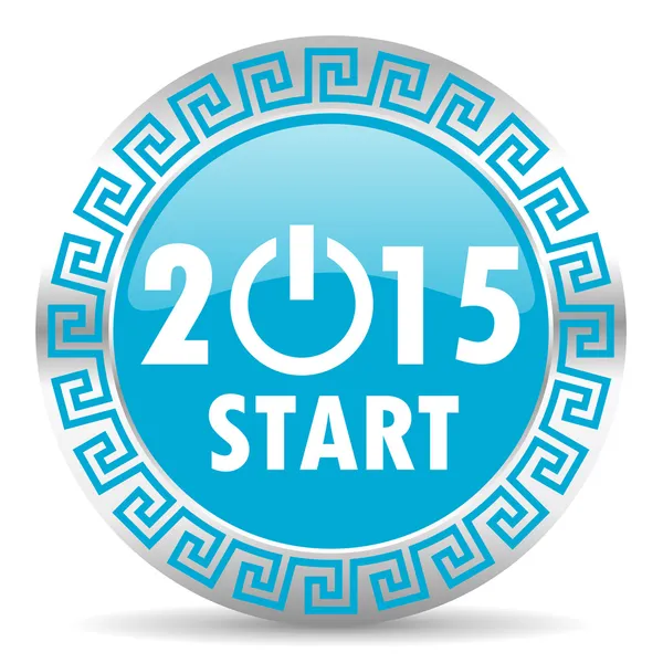 Nuevo año 2015 icono — Foto de Stock