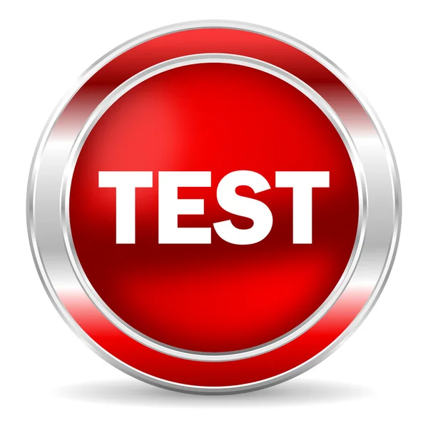 Test icon — Stock Photo, Image