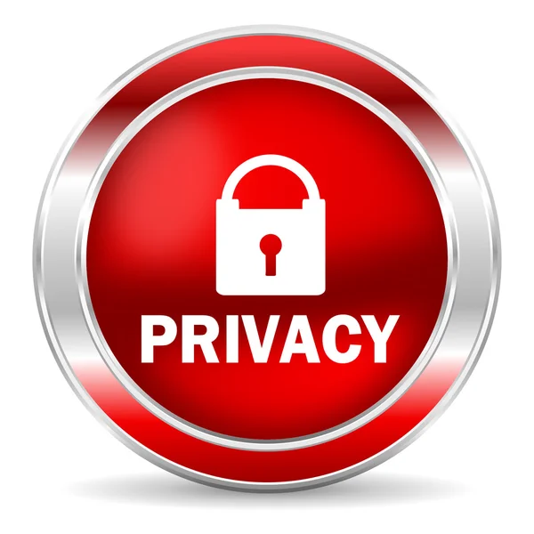 Ikona ochrony prywatności — Zdjęcie stockowe