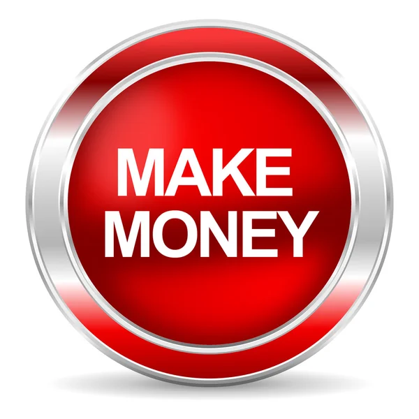 Make money icon — Stock Photo, Image