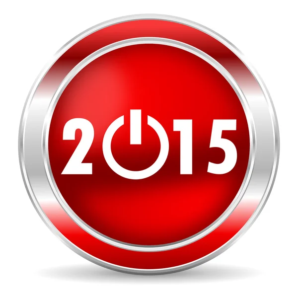 Nuevo año 2015 icono — Foto de Stock