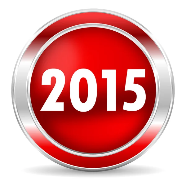 Nuevo año 2015 icono — Foto de Stock