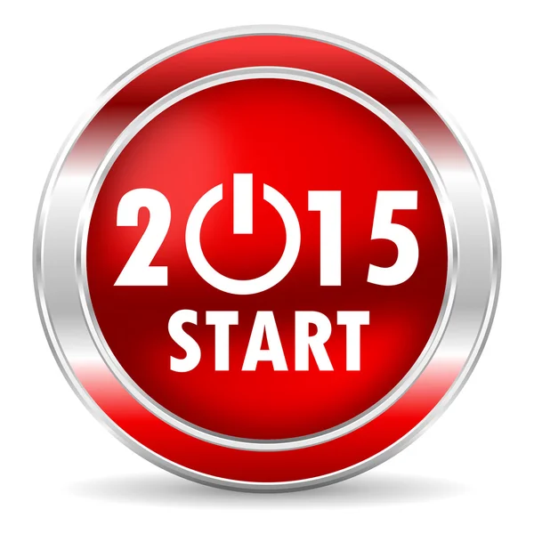 Nuevo año 2015 icono — Foto de Stock