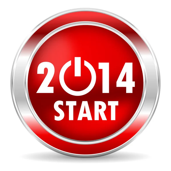 Year 2014 icon — Stock Photo, Image