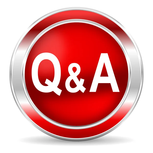 Question answer icon — Stock Photo, Image