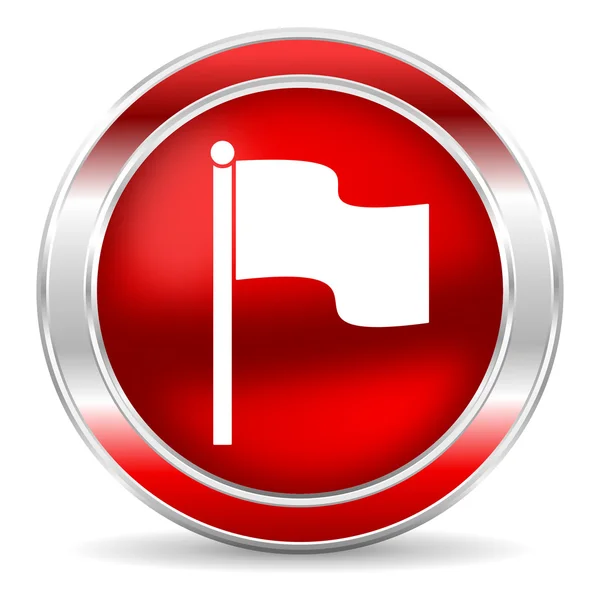 Vlag, pictogram — Stockfoto