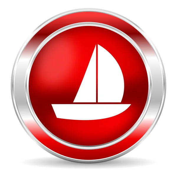 Yacht icon — Stock Photo, Image