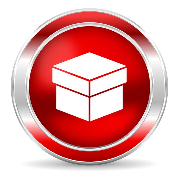 Box icon — Stock Photo, Image