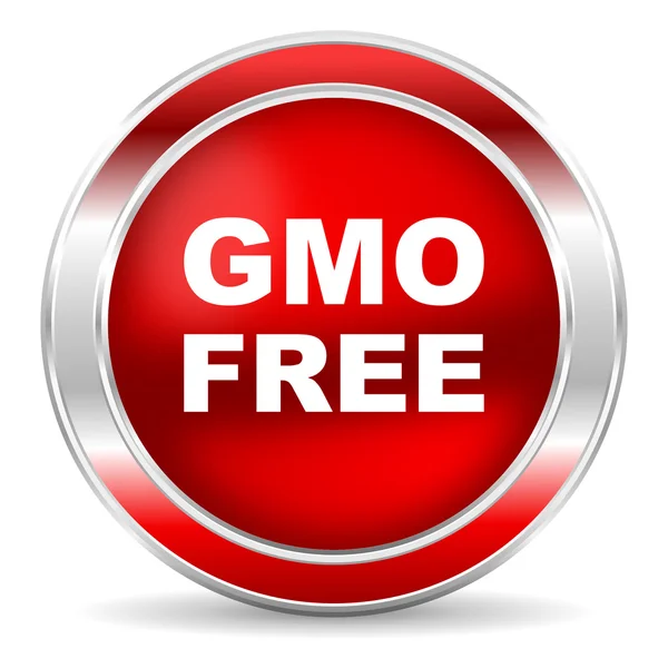 GMO ücretsiz simgesi — Stok fotoğraf
