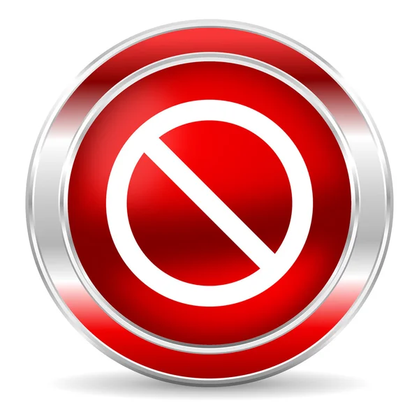 Access denied icon — Stock Photo, Image