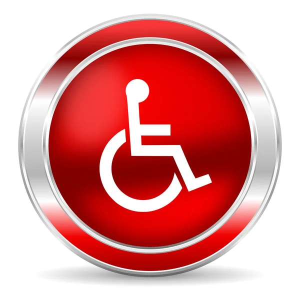 Wheelchair icon — Stock Photo, Image