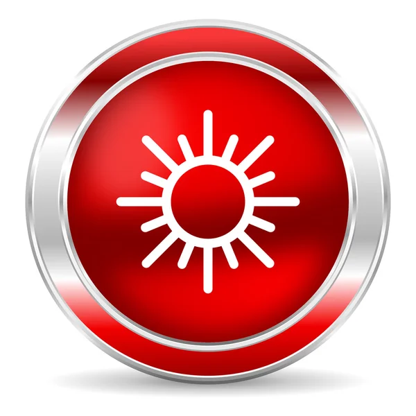 Sun icon — Stock Photo, Image