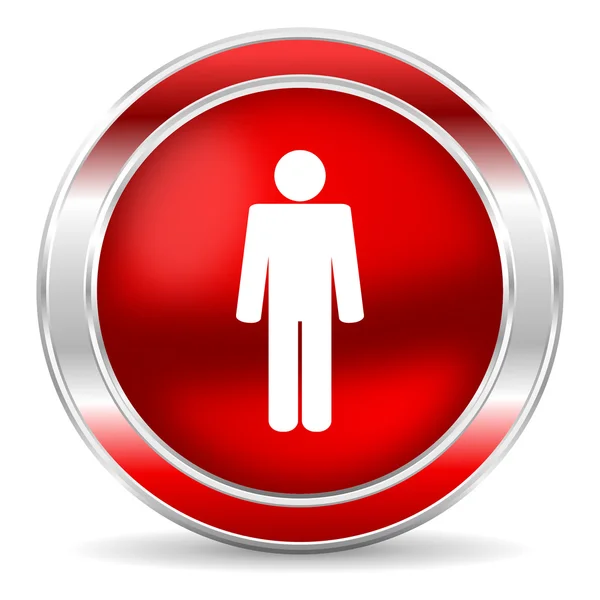 Male icon — Stock Photo, Image