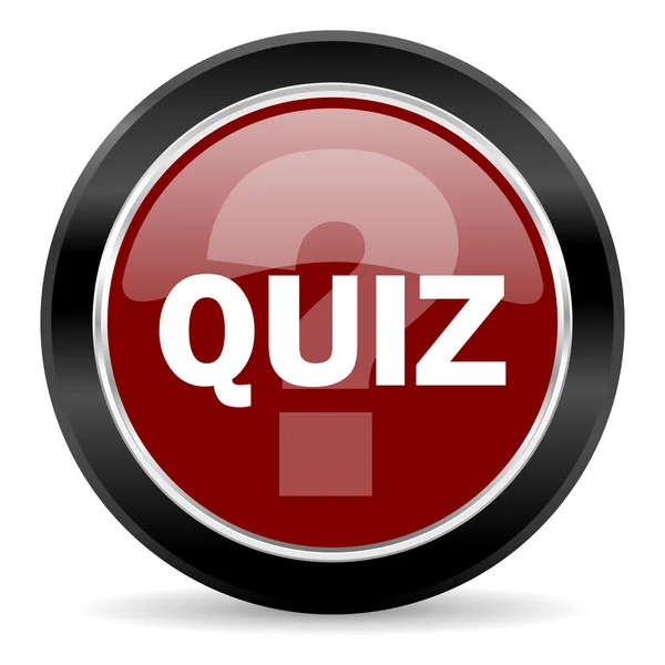 Quiz-pictogram — Stockfoto