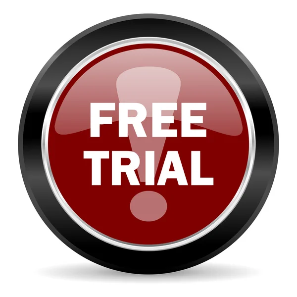 Free trial icon — Stock Photo, Image