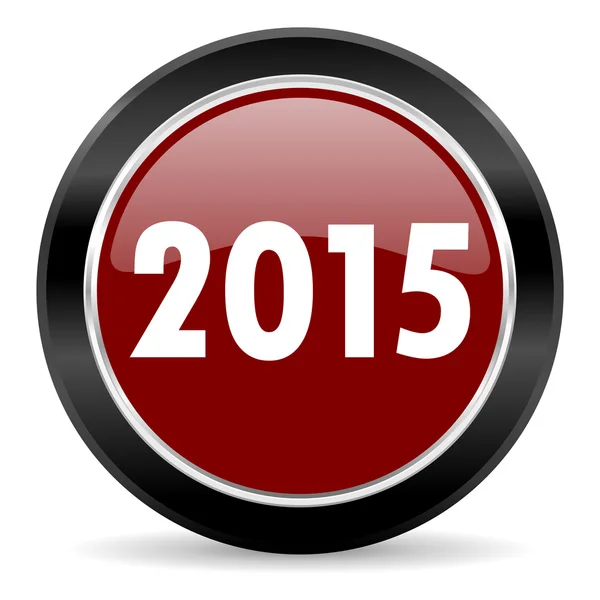 Icona del nuovo anno 2015 — Foto Stock