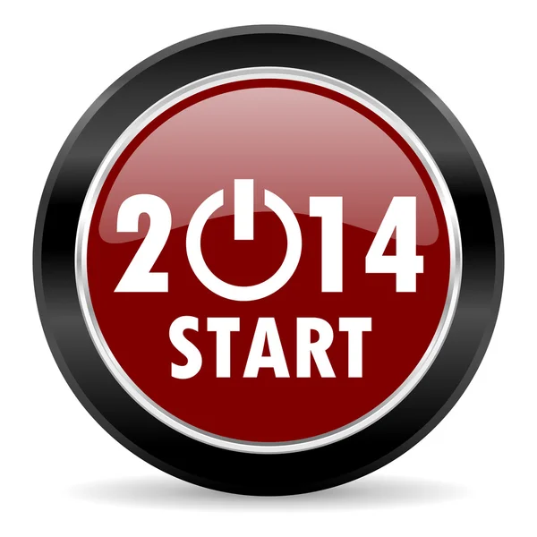 Year 2014 icon — Stock Photo, Image