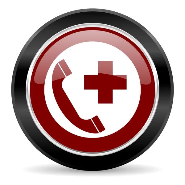 Emergency call icon — Stock Photo, Image