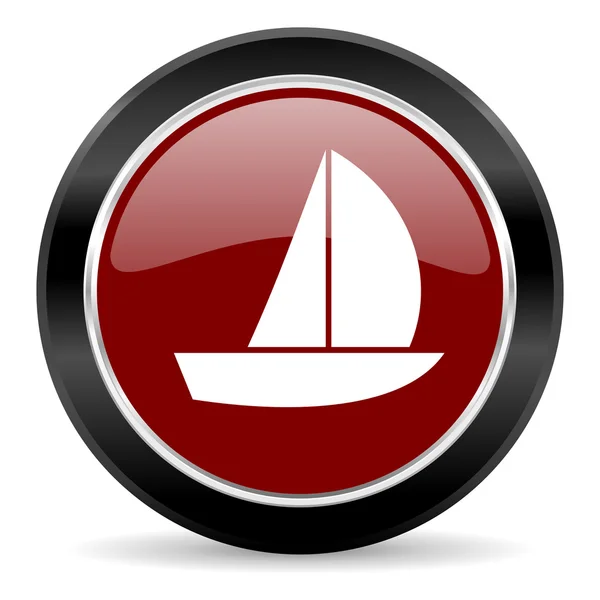 Yacht-Ikone — Stockfoto
