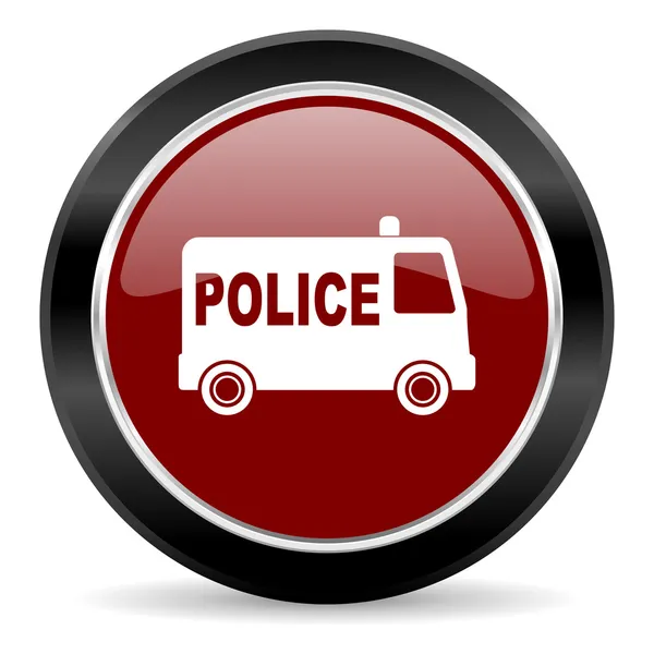 Police icon — Stock Photo, Image