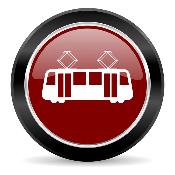 Tram pictogram — Stockfoto