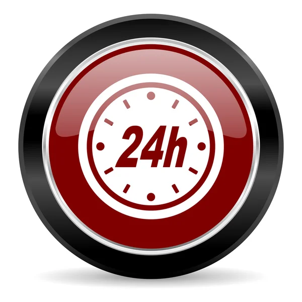 24 Saat simgesi — Stok fotoğraf