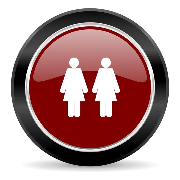 Couple icon — Stock Photo, Image