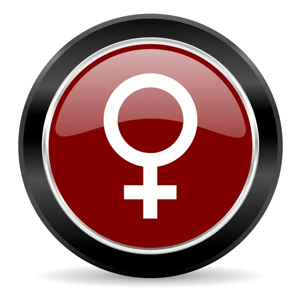 Female icon — Stock Photo, Image