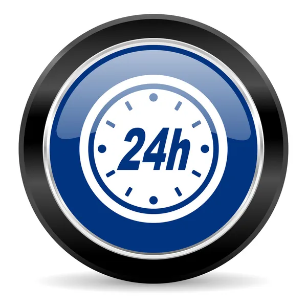 24h icon — Stock Photo, Image