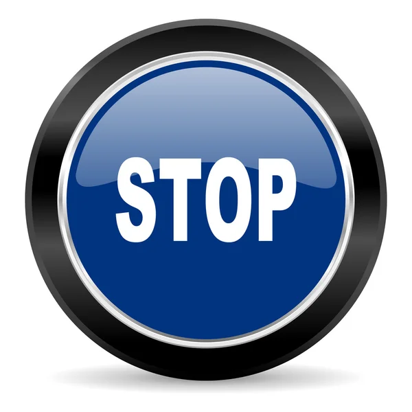 Stop pictogram — Stockfoto