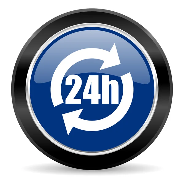 24h icon — Stock Photo, Image