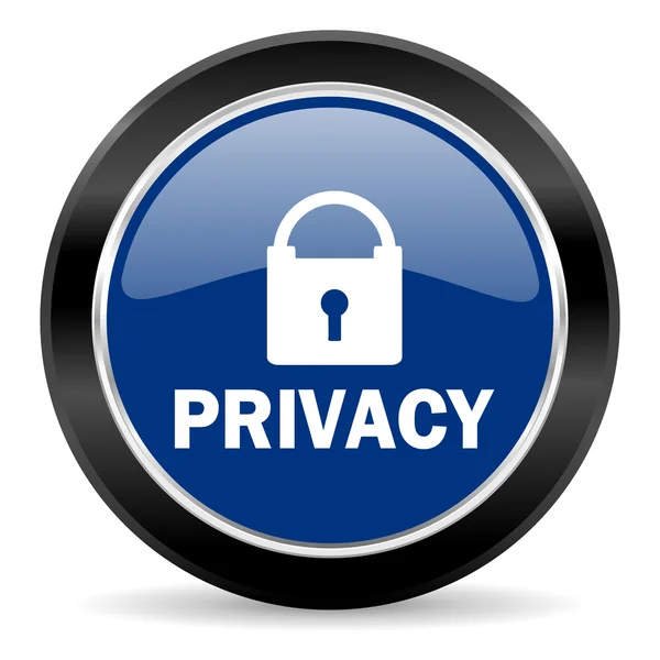 Icona della privacy — Foto Stock