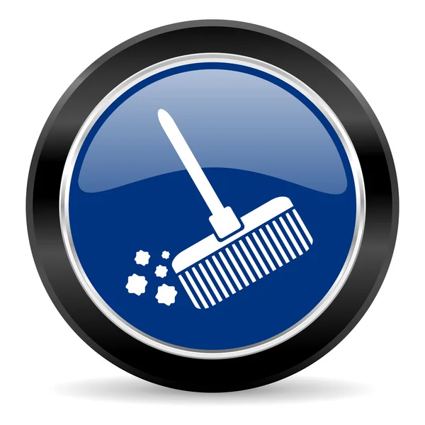 Broom icon — Stock Photo, Image