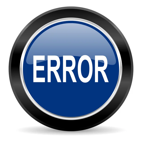 Error icon — Stock Photo, Image