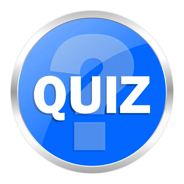 Icona del quiz — Foto Stock