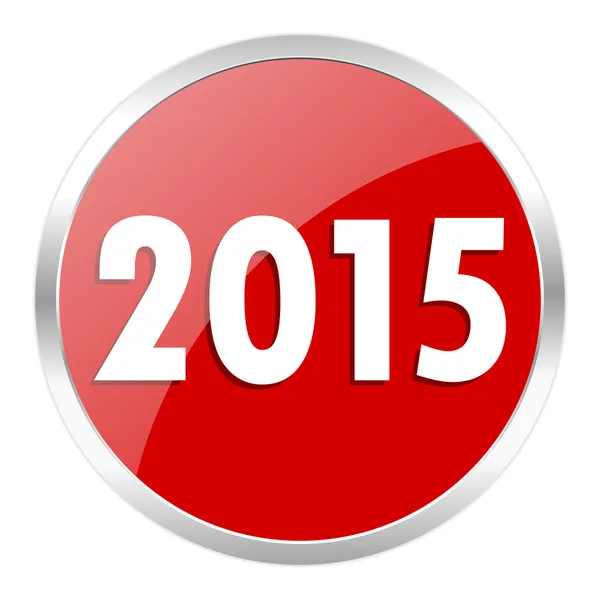 Nuevo año 2015 icono — Foto de Stock