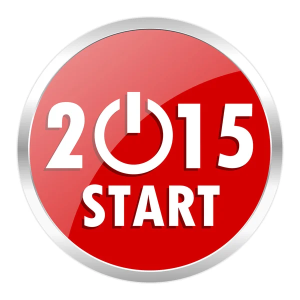 Nuevo año 2015 icono — Foto de Stock