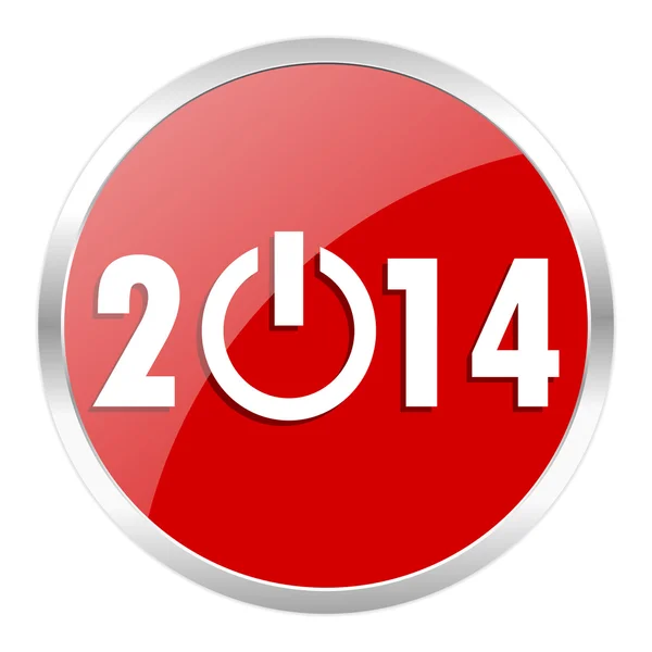 Year 2014 icon — Stock Photo, Image