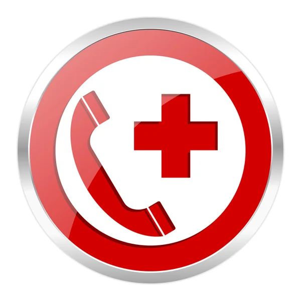 Emergency call icon — Stock Photo, Image