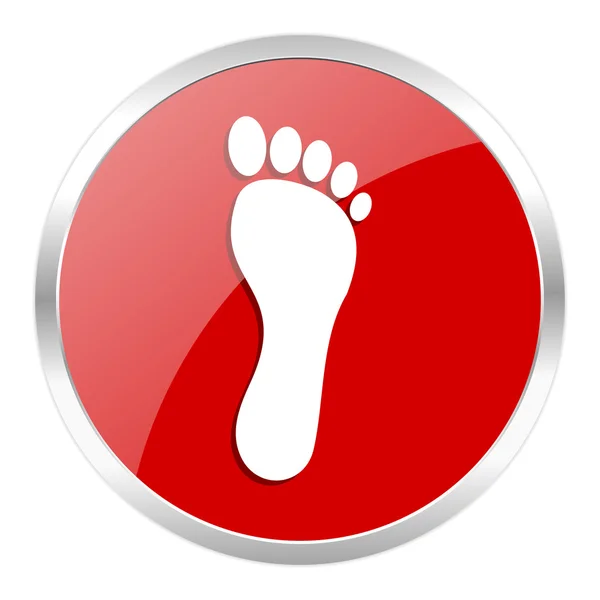 Foot icon — Stock Photo, Image