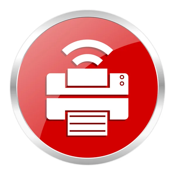 Printer icon — Stock Photo, Image