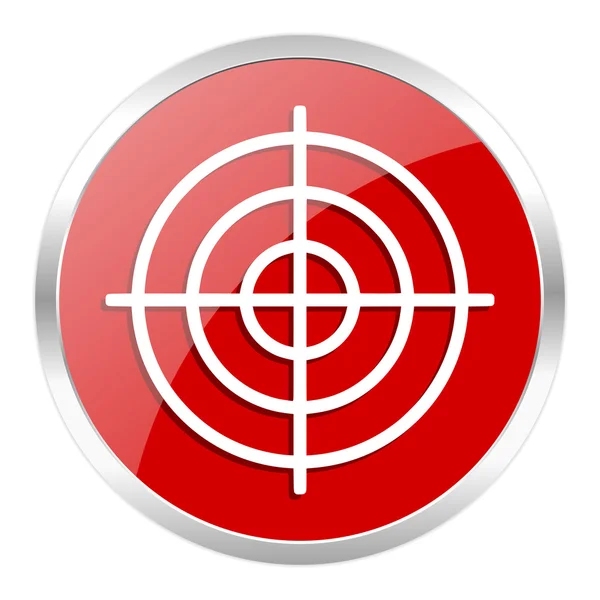 Target icon — Stock Photo, Image