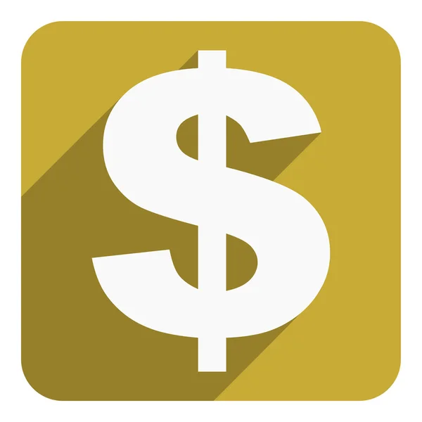 Us dollar icon — Stock Photo, Image