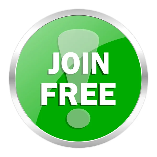 Join free icon — Stock Photo, Image