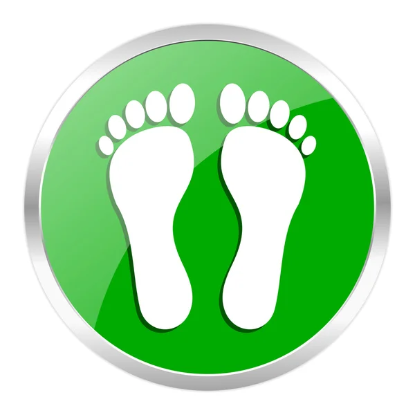 Foot icon — Stock Photo, Image