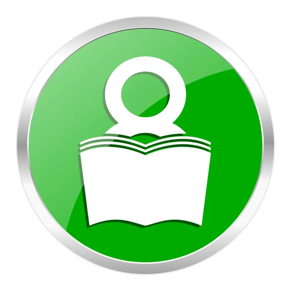 Book icon — Stock Photo, Image