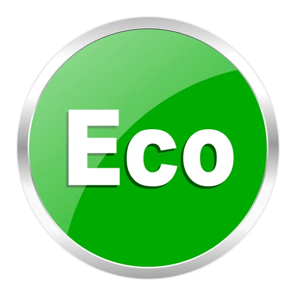 Eco icon — Stock Photo, Image