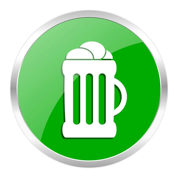 Bier pictogram — Stockfoto